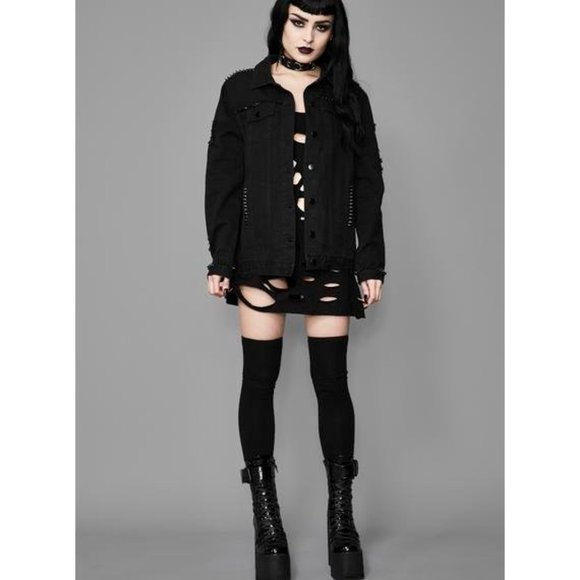 SOLD!🆕"Sacred Traitor" Widow DollsKill Boots - Picture 4 of 8
